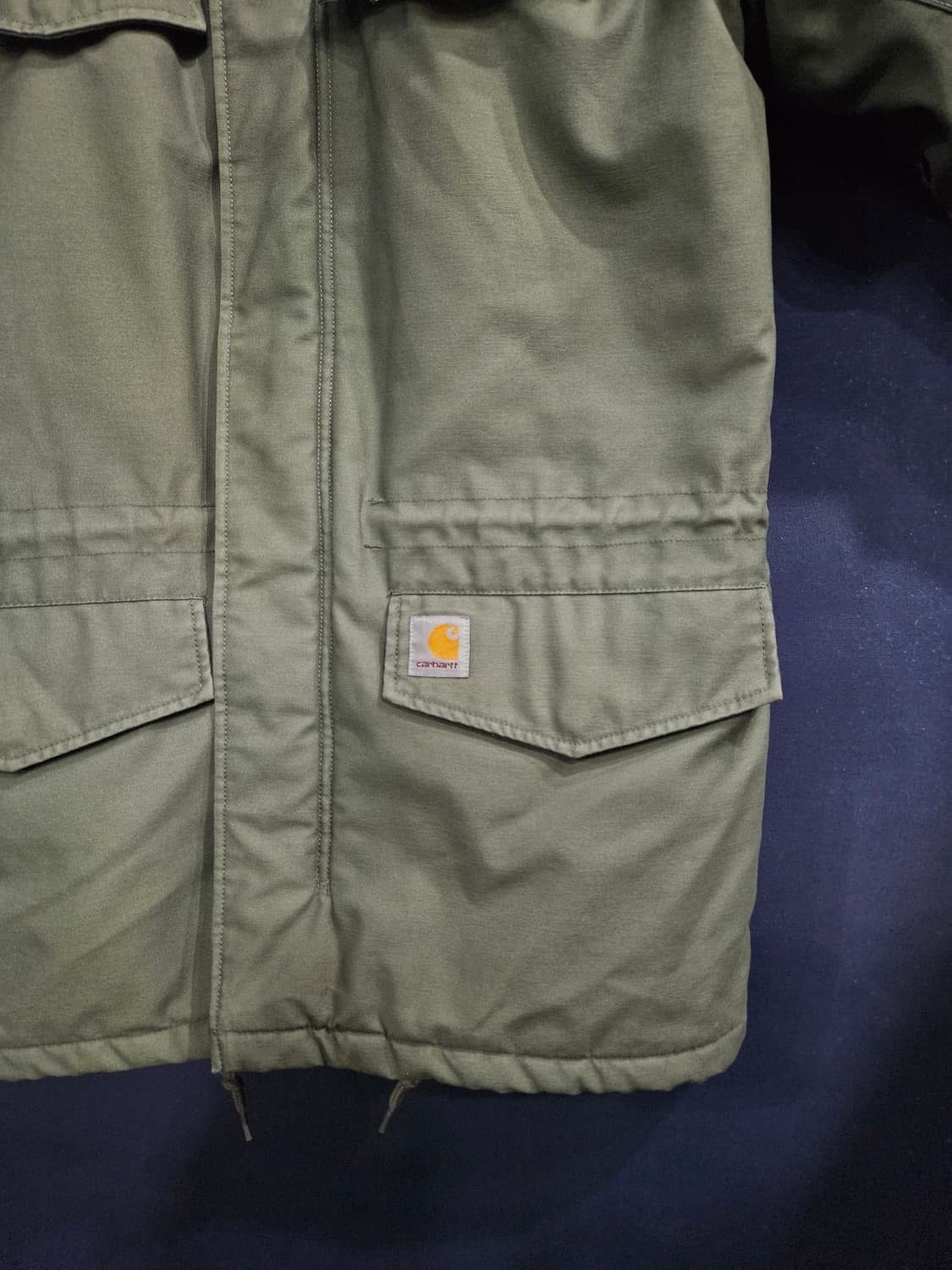 칼하트 카키컬러 남성 95 야상점퍼 자켓  상품이미지6