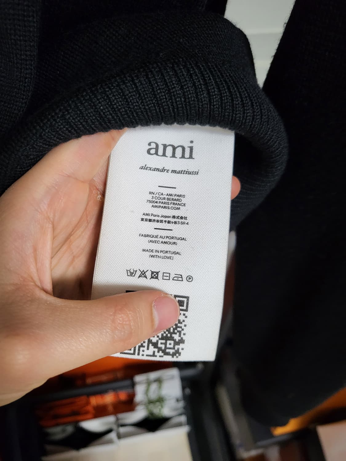 24SS 아미 울 니트 가디건 L 상품이미지7