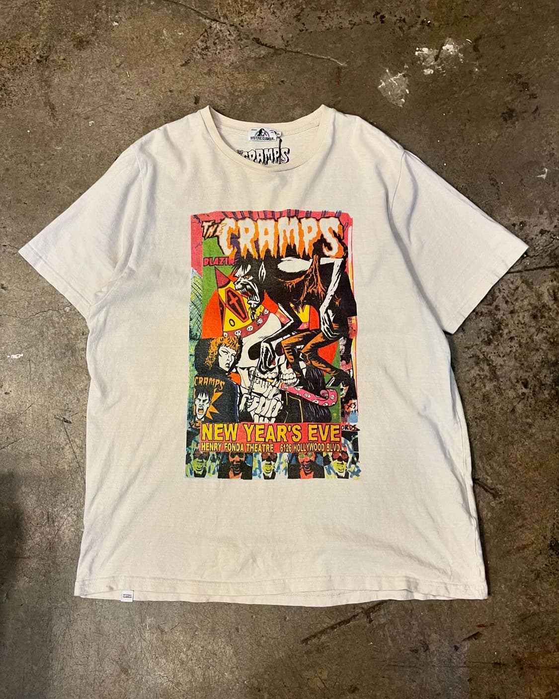 Hysteric Glamour Cramps T-shirt 상품이미지4