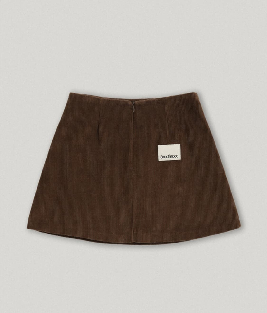 스무드무드 코듀로이 스커트 브라운 s 상품이미지6