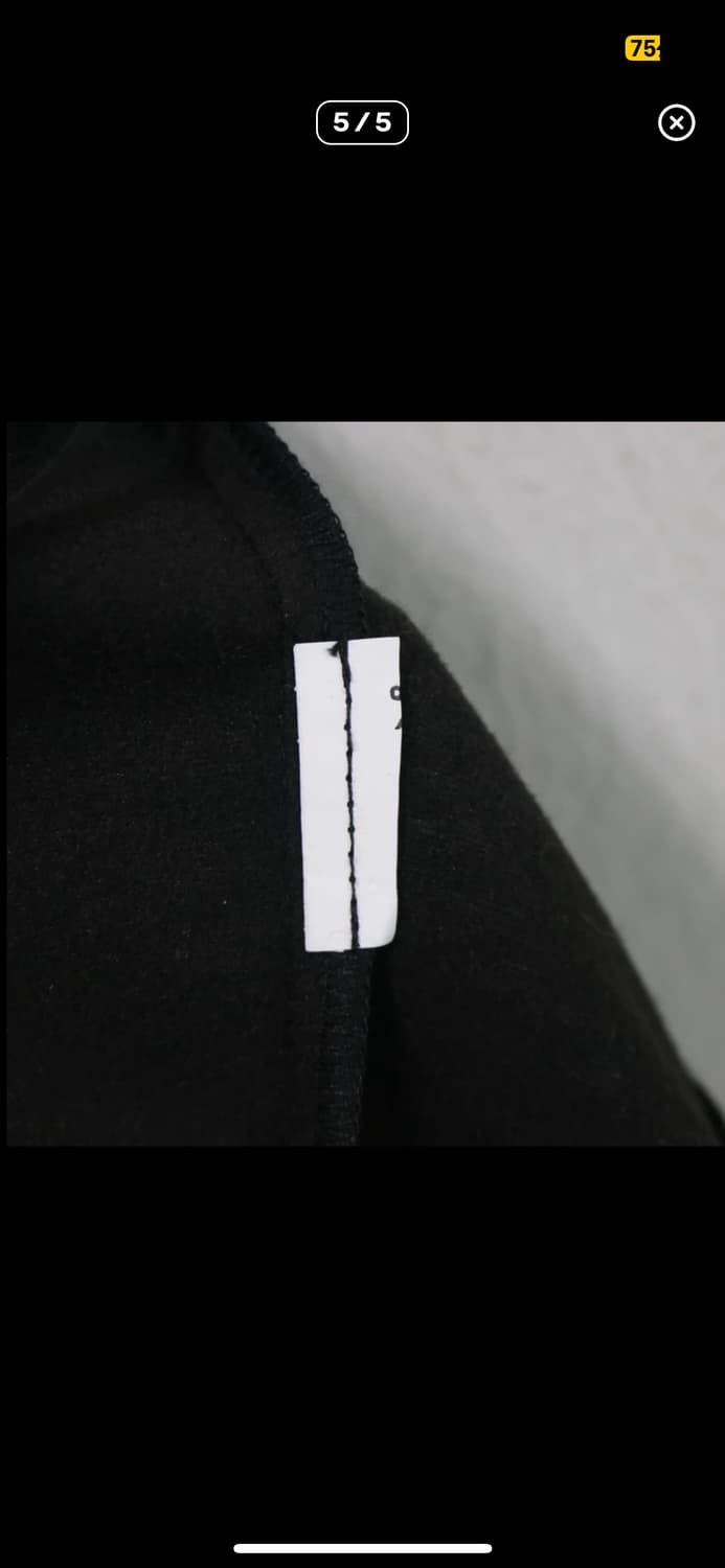 펑크 레더가죽 지퍼 튜브탑 나시  상품이미지5