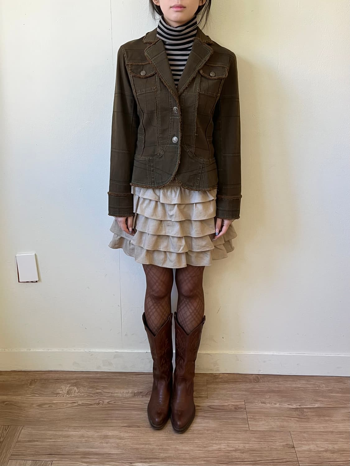 PINORE 아카이브 브라운 자켓 상품이미지7