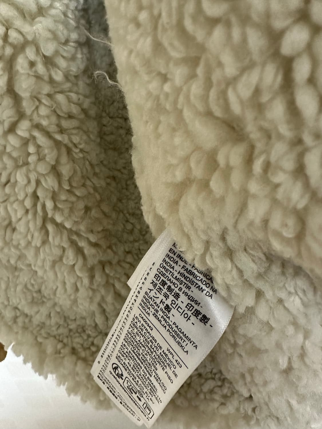 리바이스 웨스턴 스웨이드 쉐르파 자켓 L 상품이미지3