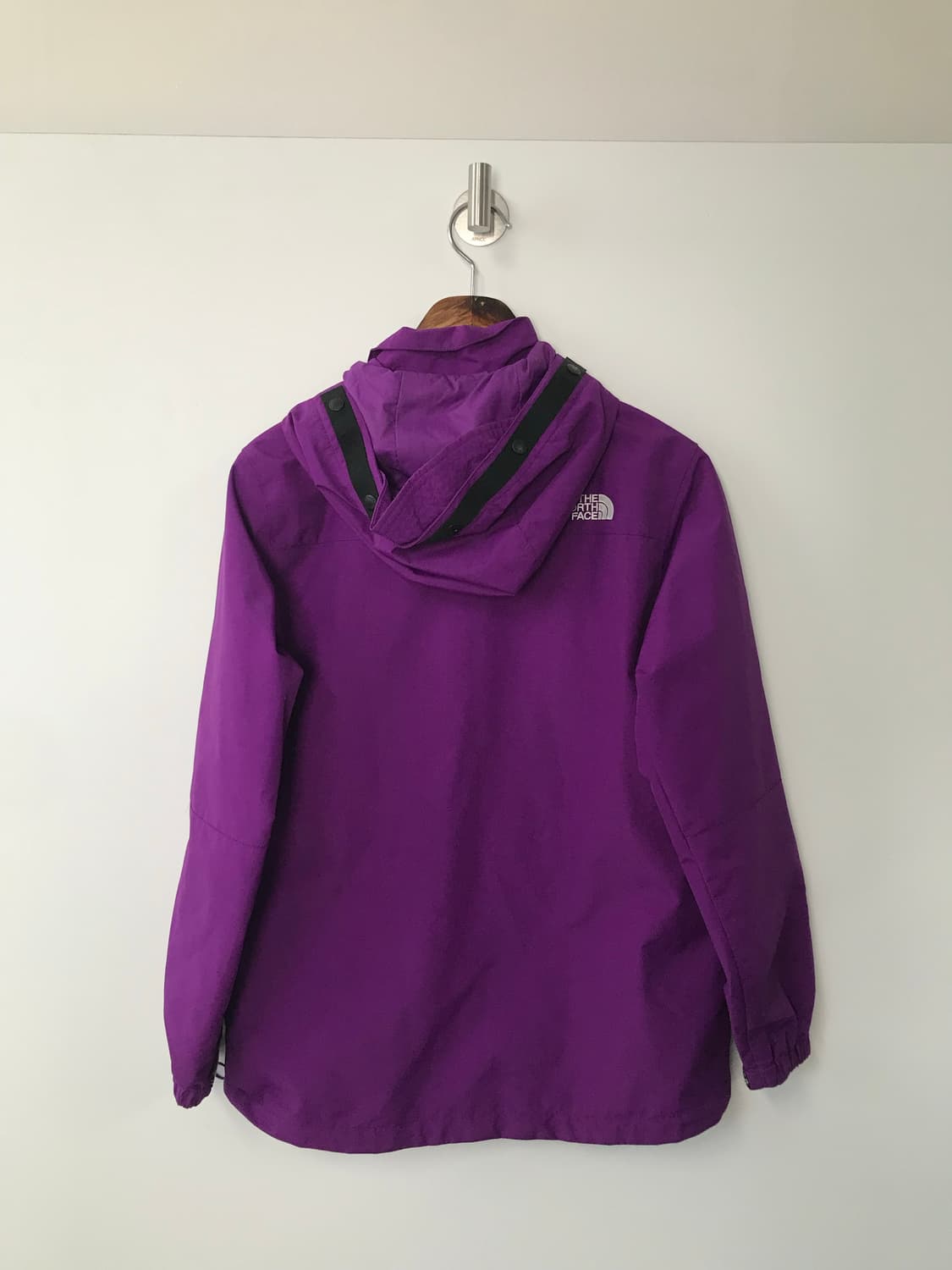노스페이스 자수로고 퍼플 윈드 바람막이 자켓 상품이미지3