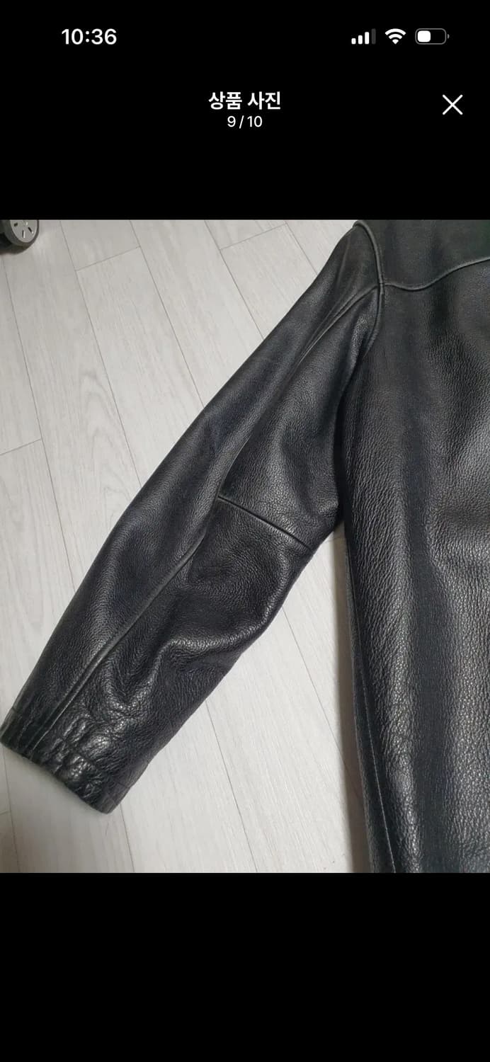 브룩스브라더스 가죽 카코트 M 상품이미지9