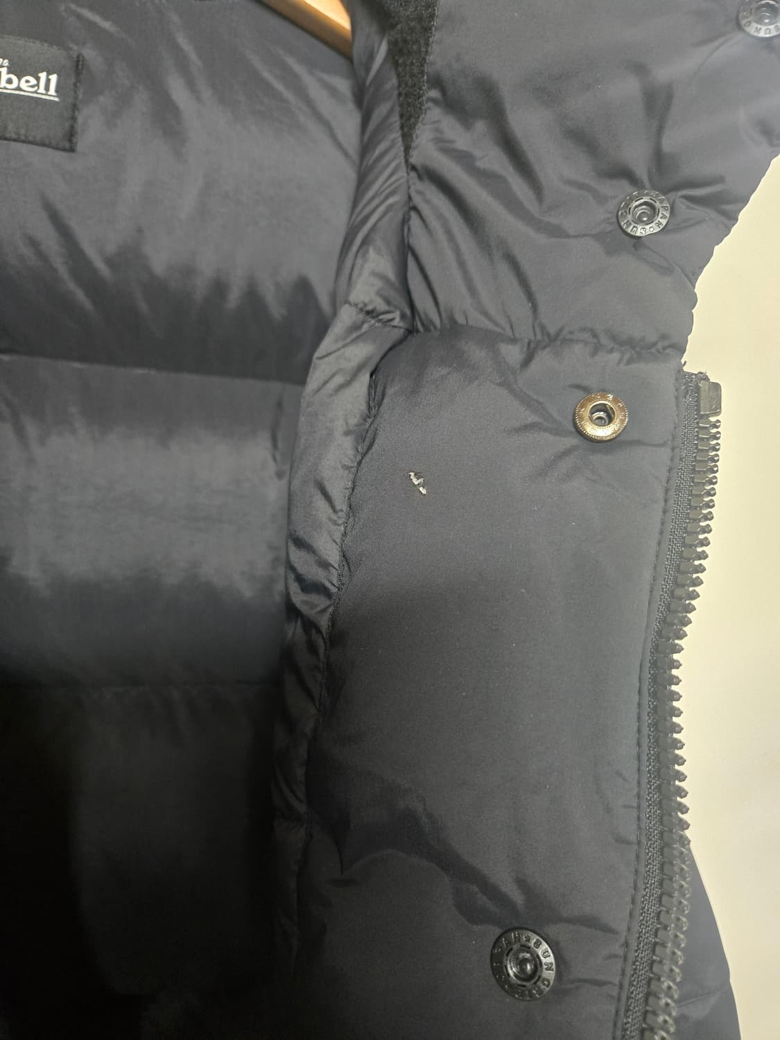 몽벨 패딩 조끼 블랙 105 (XL) 상품이미지5