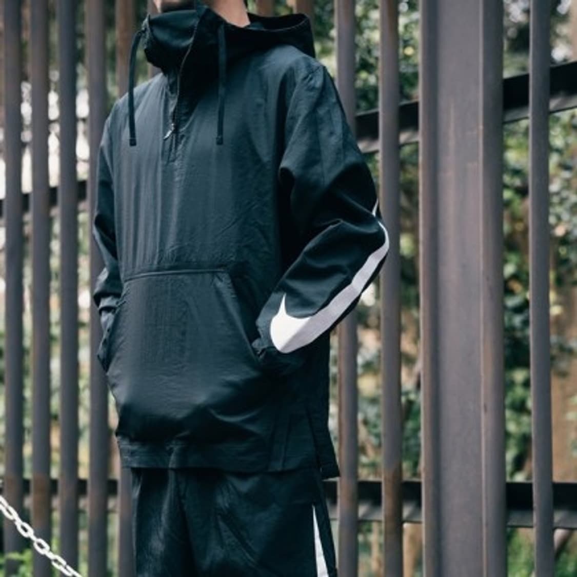 Nike 나이키 우븐 패커블 빅스우시 아노락자켓 상품이미지9