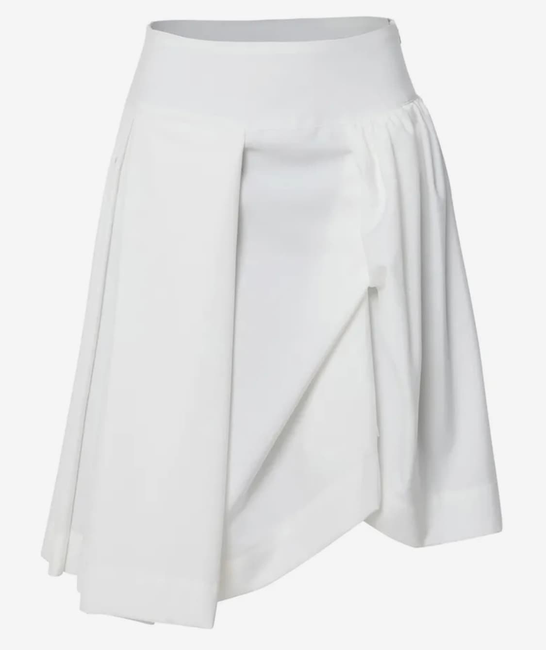 Asymmetrical Draped Midi Skirt 상품이미지2