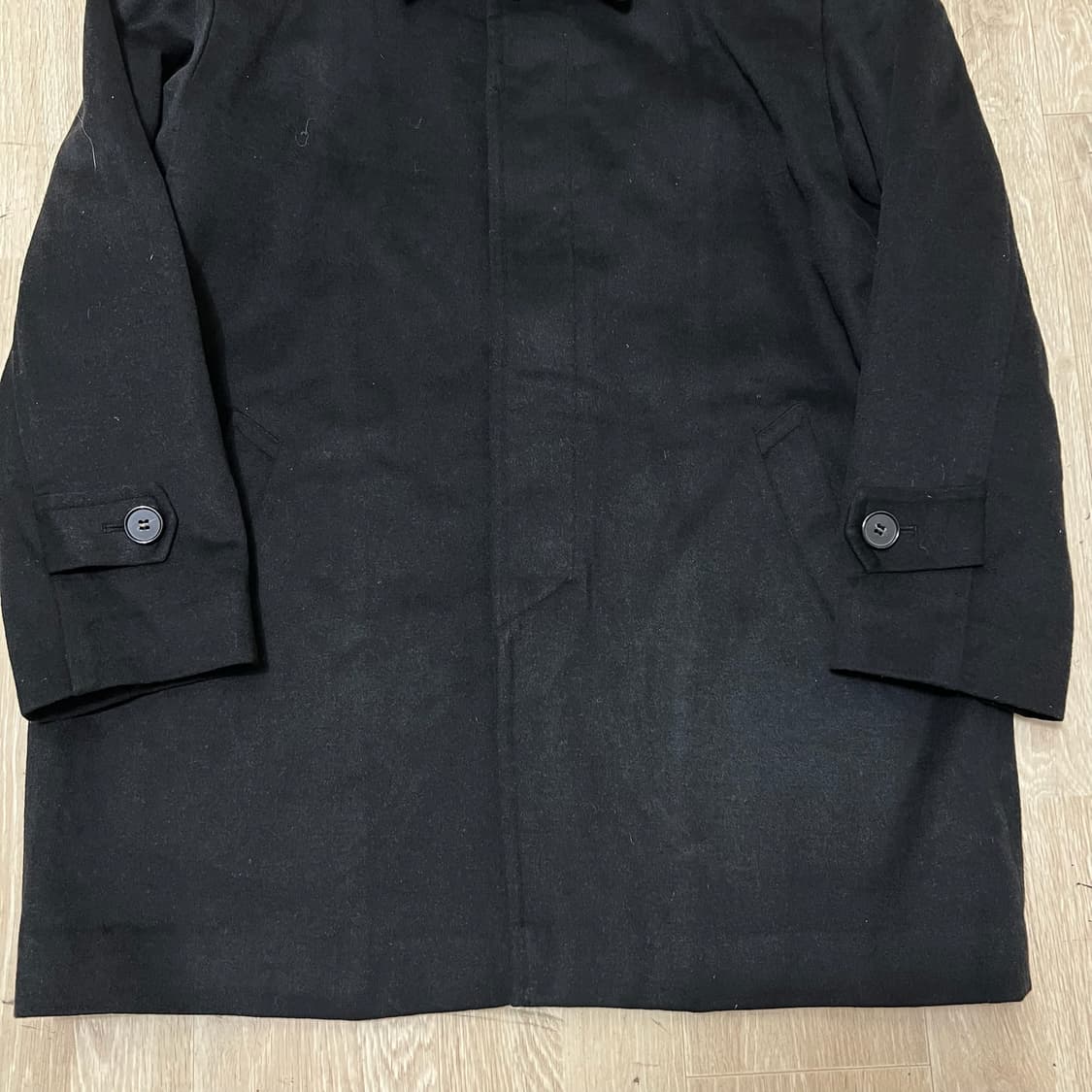 입생로랑 남성 클래식 캐시미어 발마칸코트 L/100 상품이미지3