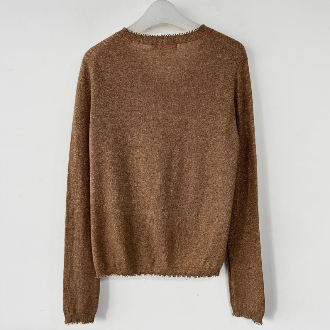 릴리오 by 오일릴리 25 캐시미어 브이넥 니트 (BROWN) 상품이미지6