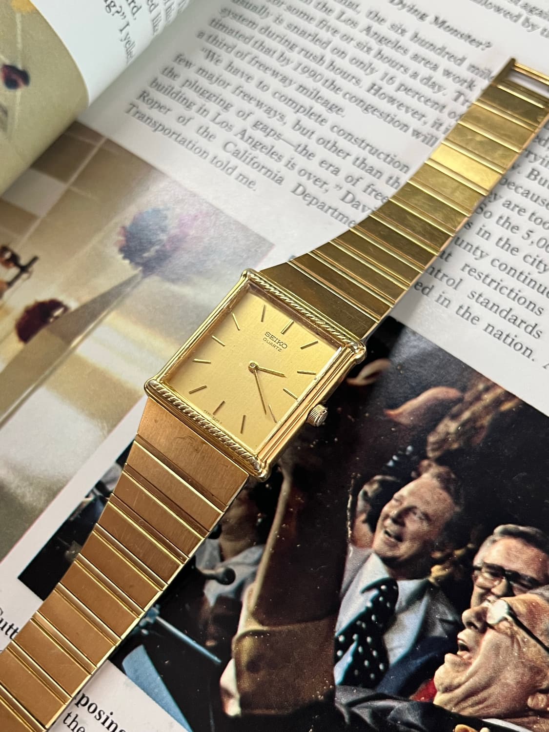  Seiko Vintage Quartz Watch – 6530-5570  상품이미지1