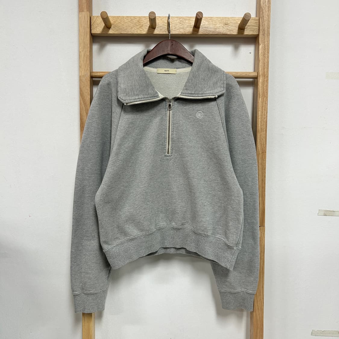 렉토 RC 로고 하프 집업 스웻셔츠 맨투맨 상품이미지3