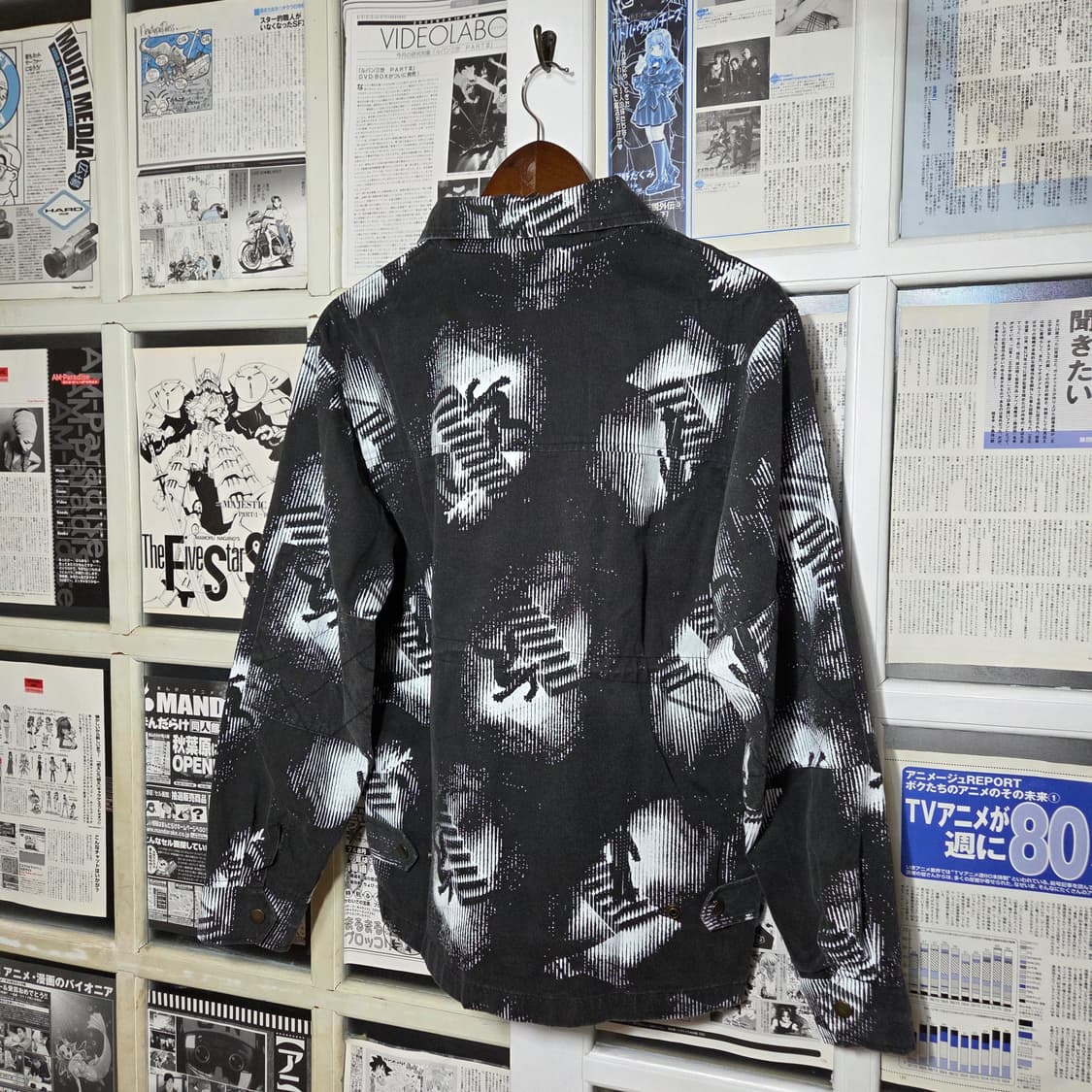 예스아이씨 그래비티 프린팅 투웨이 코튼 자켓 상품이미지5