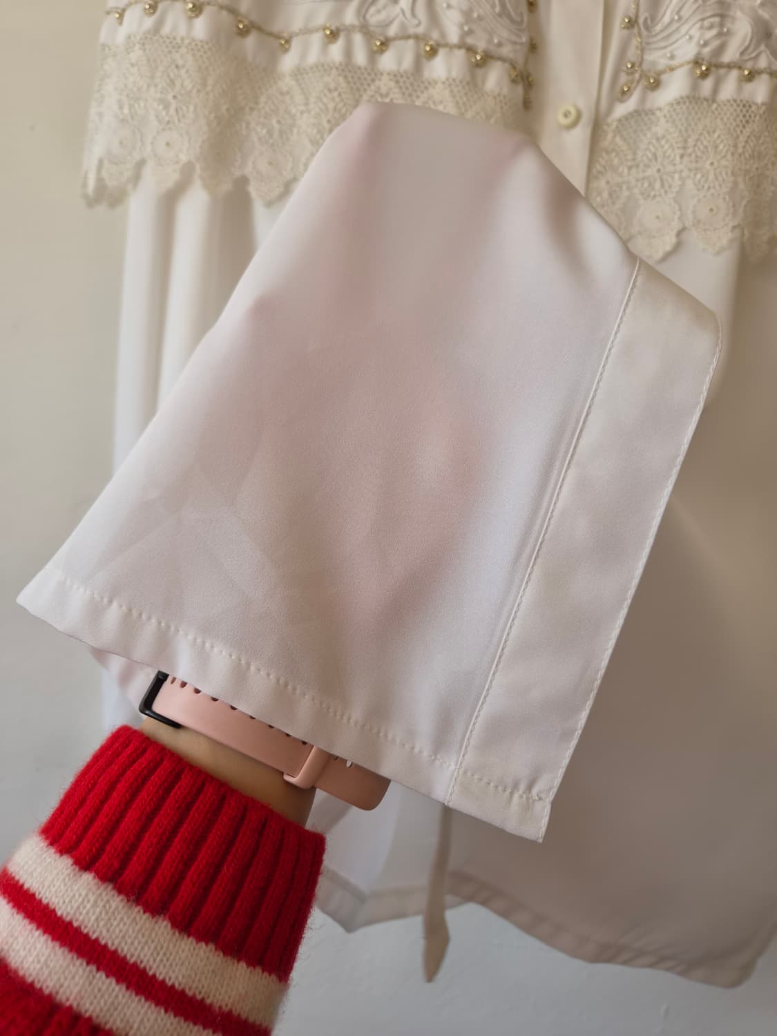 Mode More 여성 빈티지비즈케이프블라우스 FREE 상품이미지7