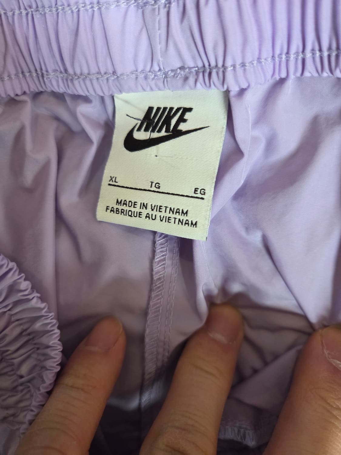 나이키 스포츠웨어 사이드지퍼 메쉬 우븐팬츠 L 상품이미지3