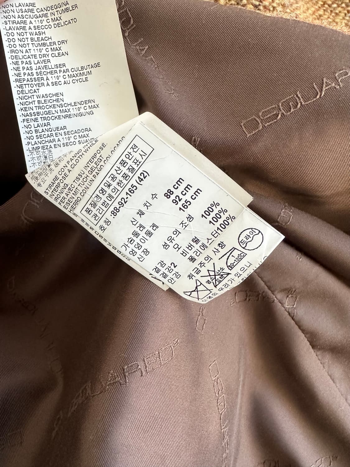 디스퀘어드 2013FW 런웨이 비버 퍼 울 코트 상품이미지9