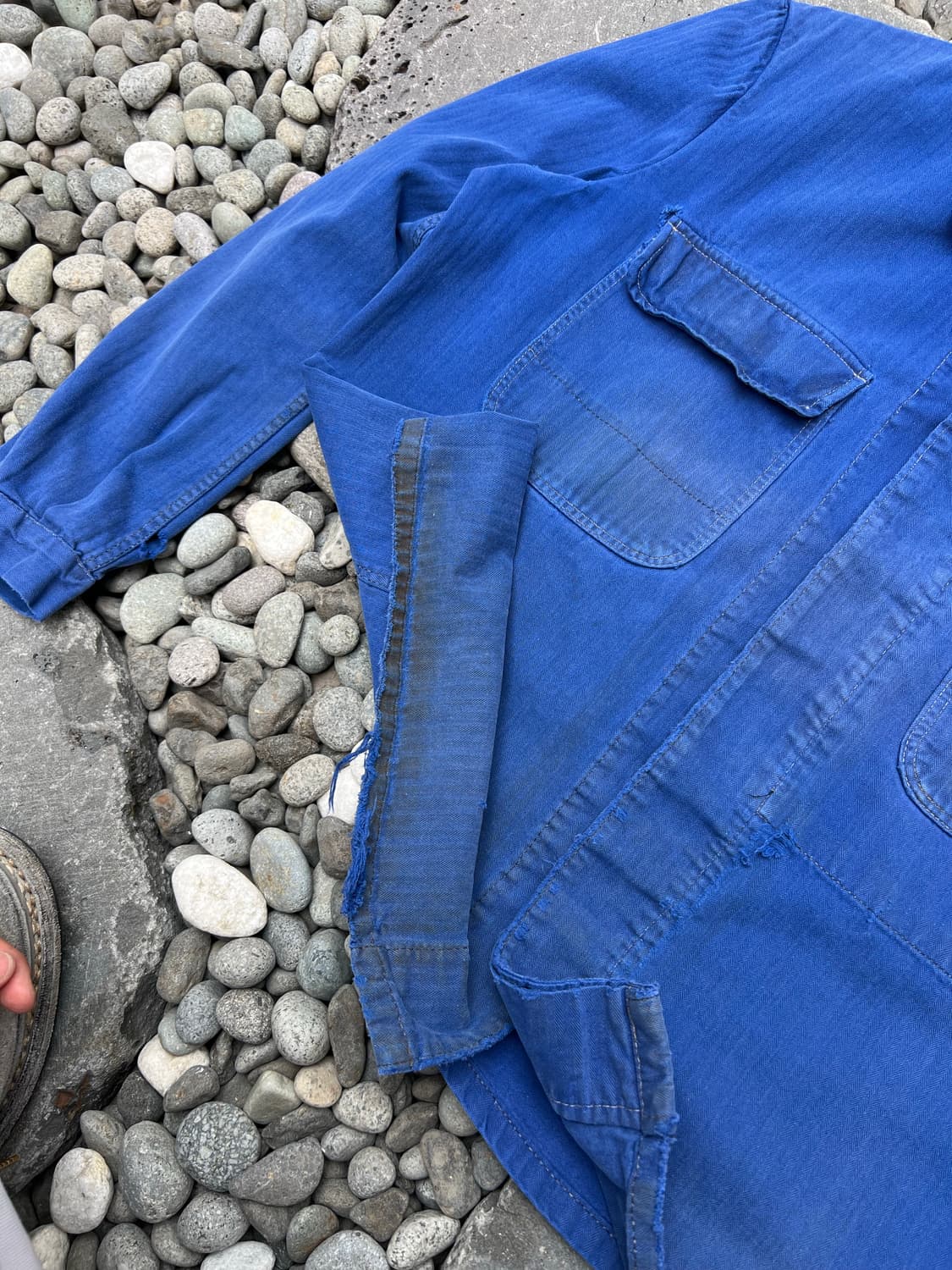 HARD FADED WASHING HBT 헤링본프렌치워크자켓 상품이미지8