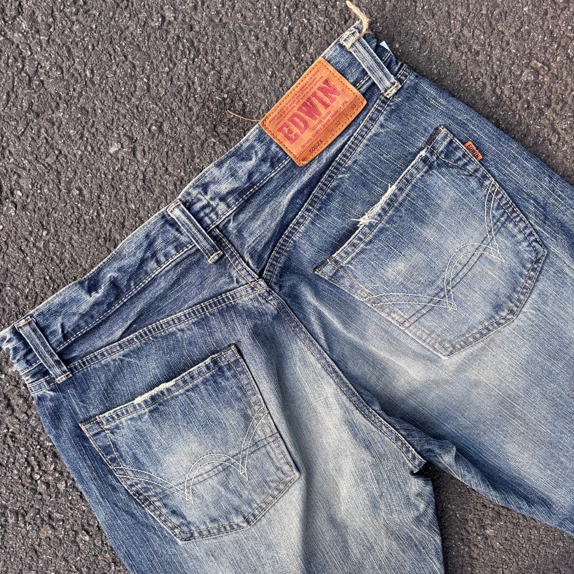 일본 에드윈 505zx 셀비지 데님 팬츠 상품이미지9