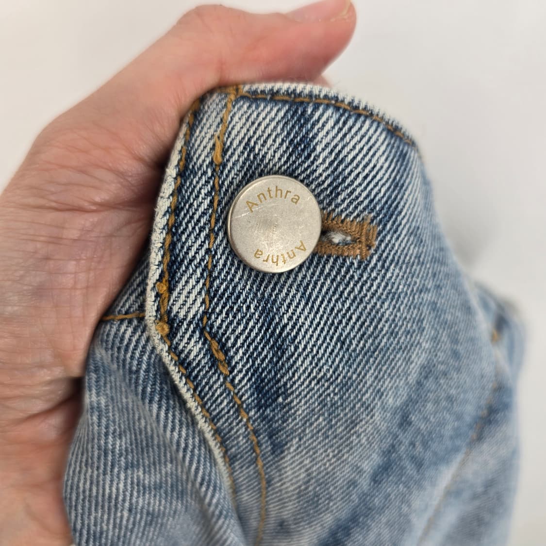 빈티지 데님 와이드 팬츠 상품이미지9