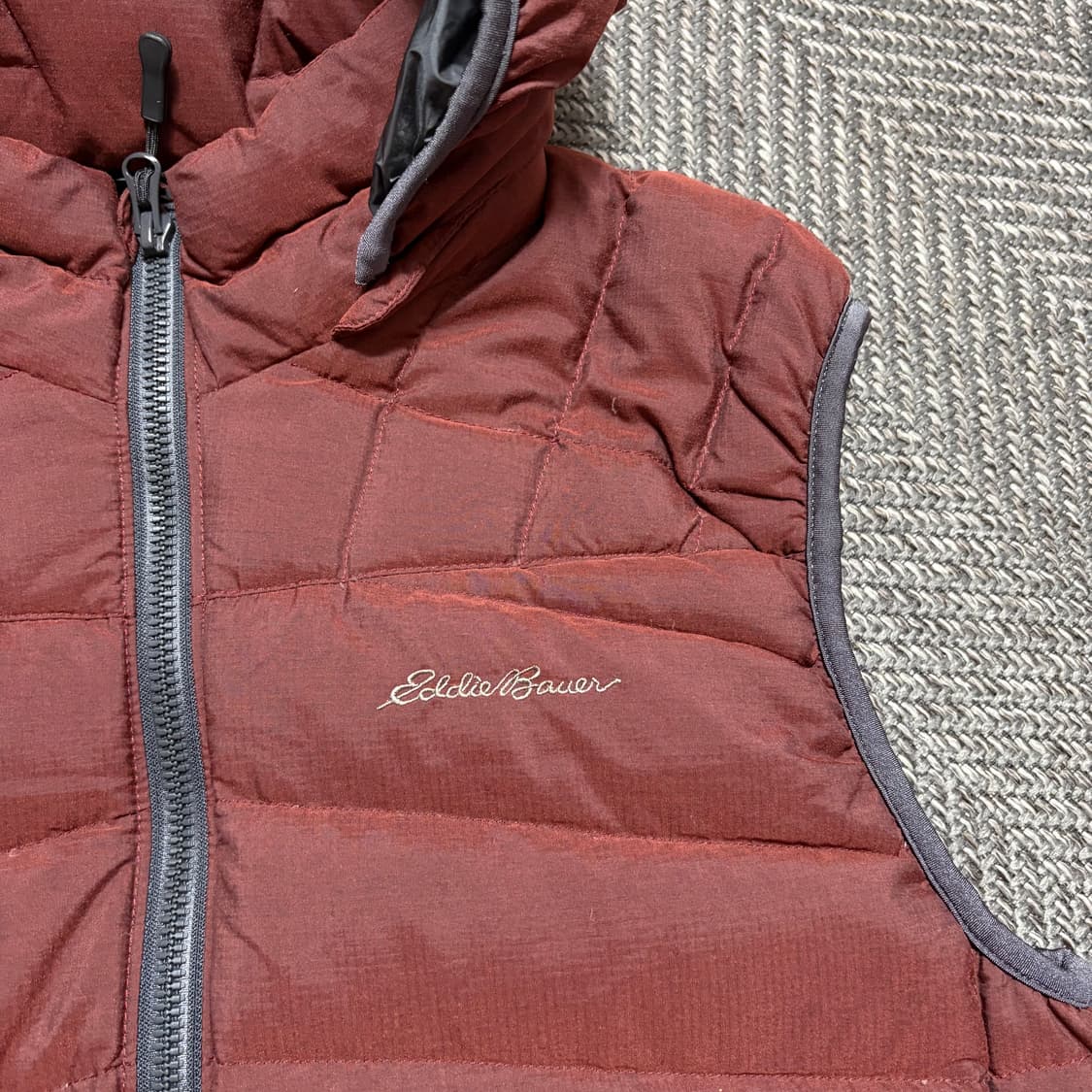 에디바우어 EB900 후드 패딩 조끼(S) 상품이미지5