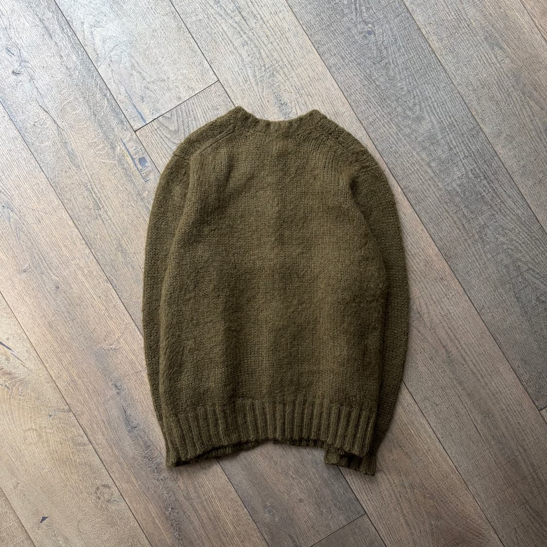 80's Hairy Twist Crochet Cardigan 상품이미지7