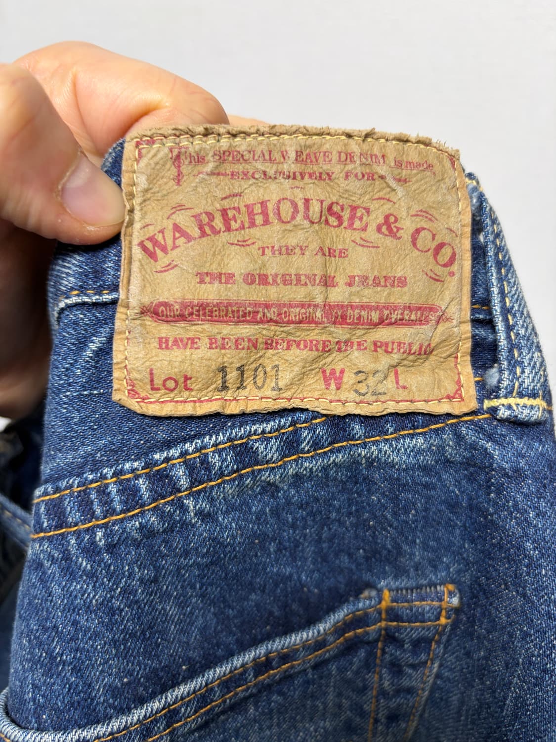 웨어하우스 1101 미디움워시 32 상품이미지3