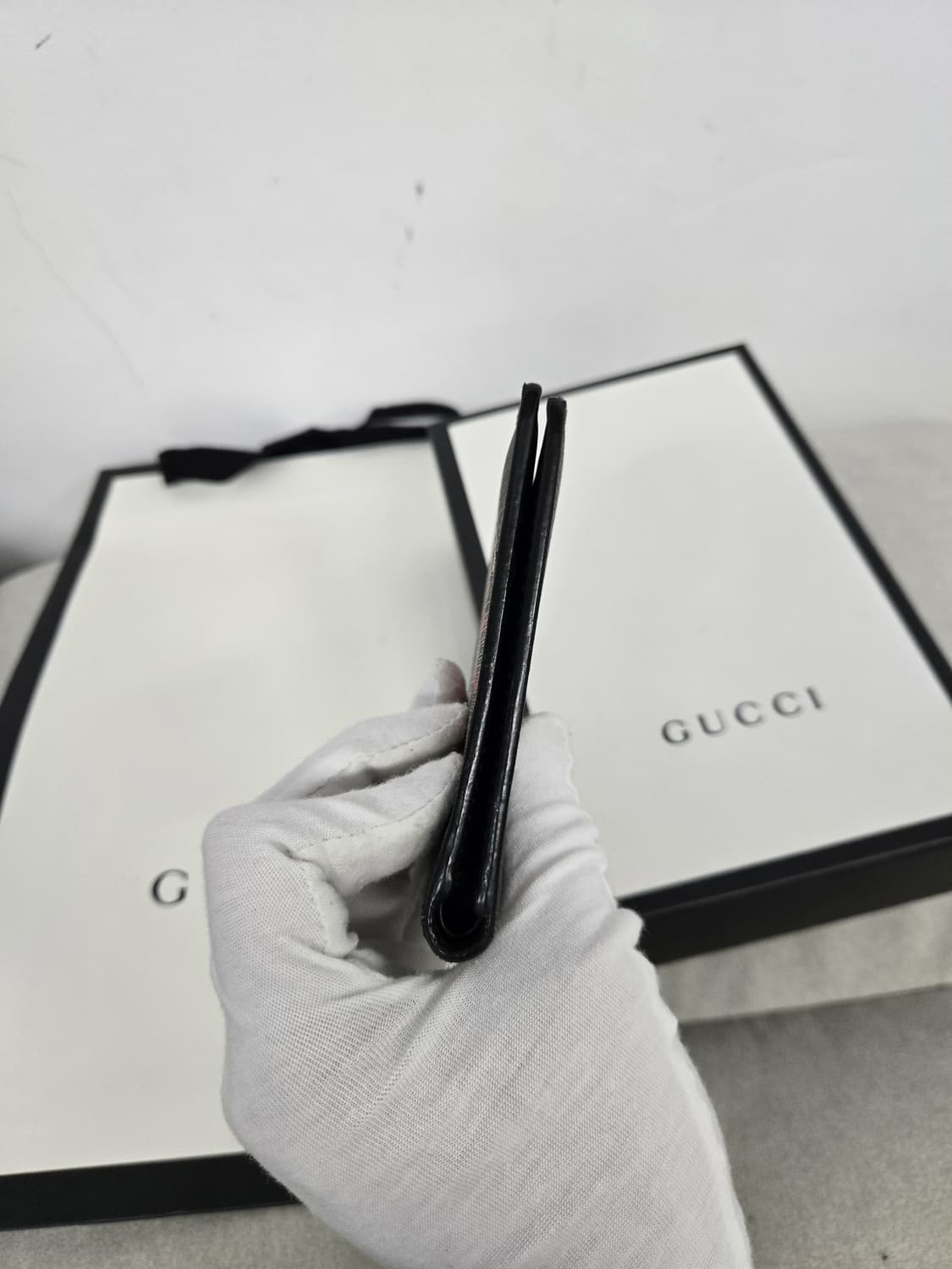 [보증서 정품]구찌 레드 울프 반지갑 상품이미지4