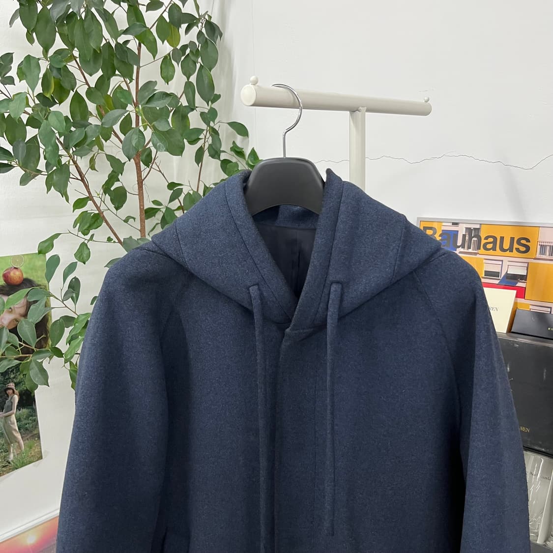 솔리드옴므 후드 울코트 48 상품이미지2