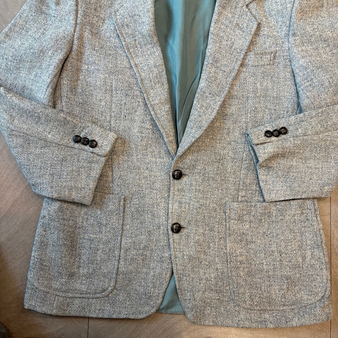 빈티지 해리스트위드 울 자켓  상품이미지4