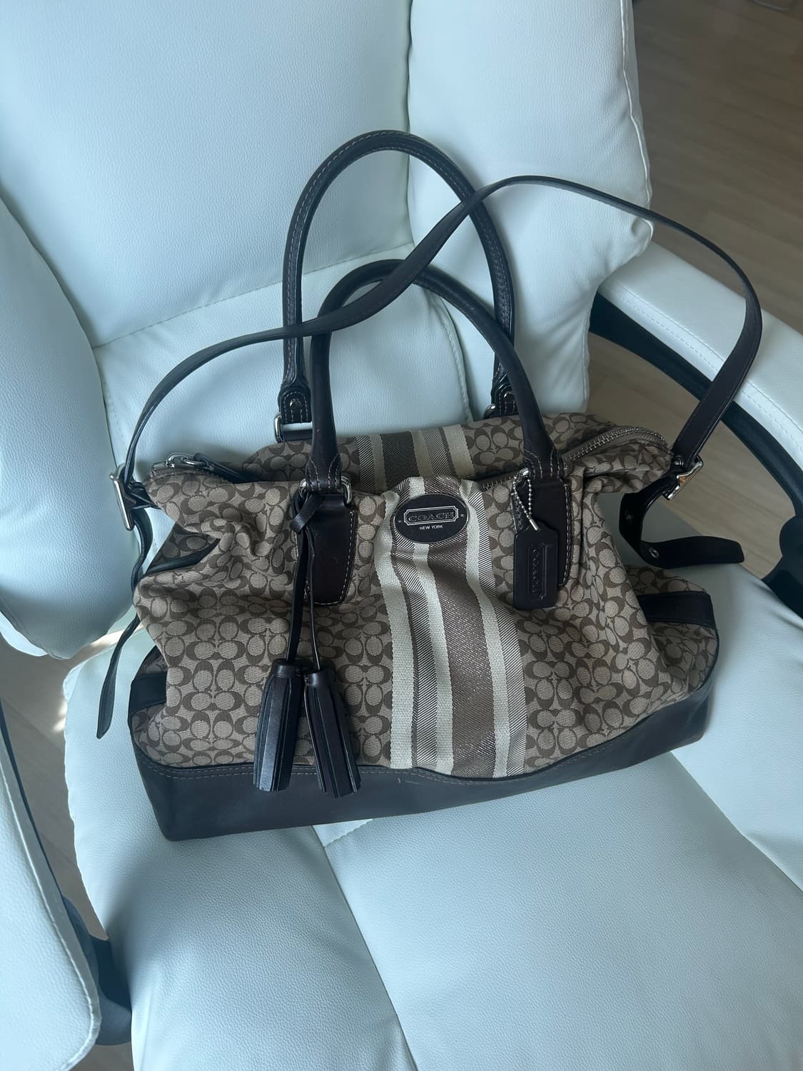 ❗️New신상22)) Coach 코치 시그니처 크로스백 브라운 상품이미지1
