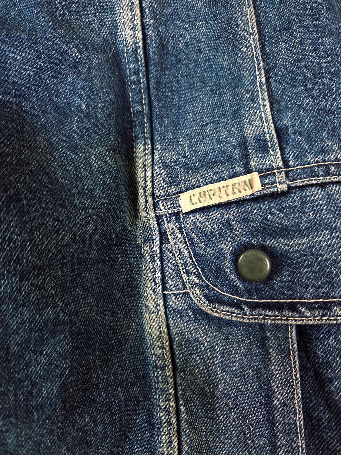 CAPITAN JAPAN 워싱 카고 데님 팬츠 상품이미지7