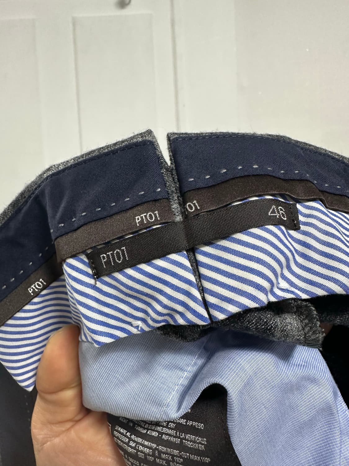 PT01 슈퍼슬림 울 슬랙스 상품이미지3