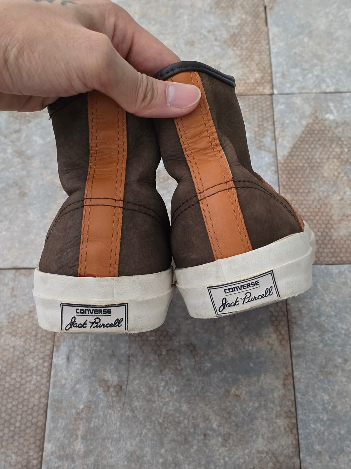 (260)컨버스 잭퍼셀 레더 하이  상품이미지9