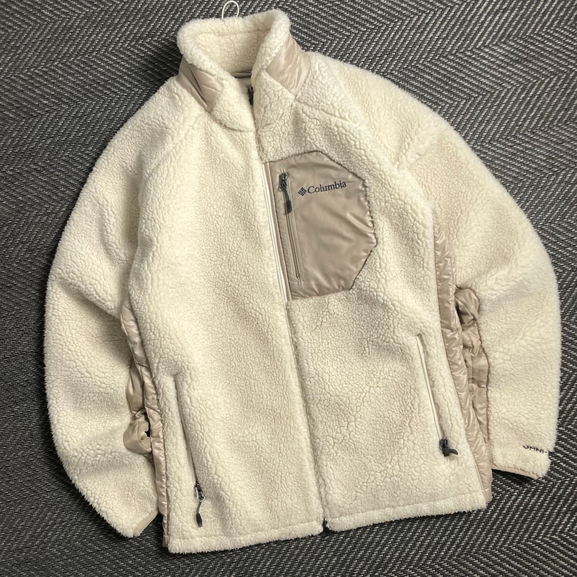 컬럼비아 USA 플리스 자켓 아리보리y 4978 상품이미지1