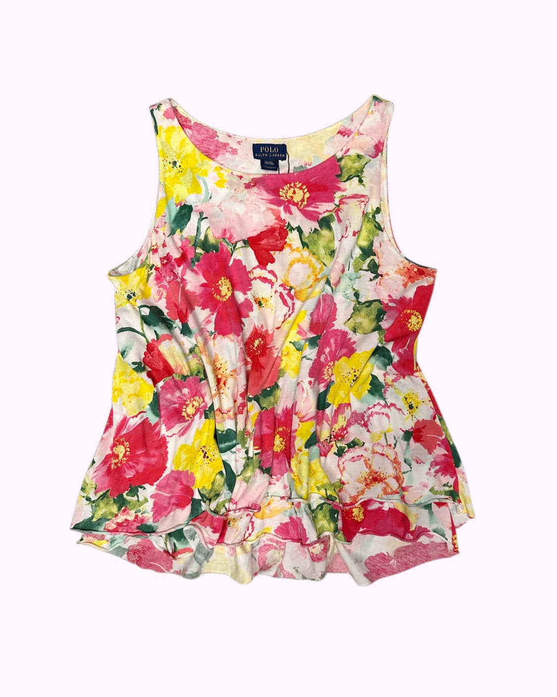 tropical flower sleeveless 상품이미지1