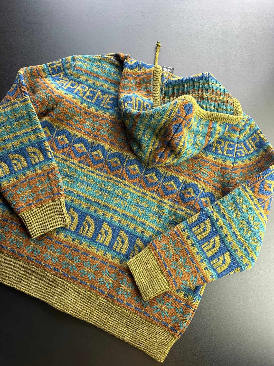 Supreme x north face sweater zip up 상품이미지3