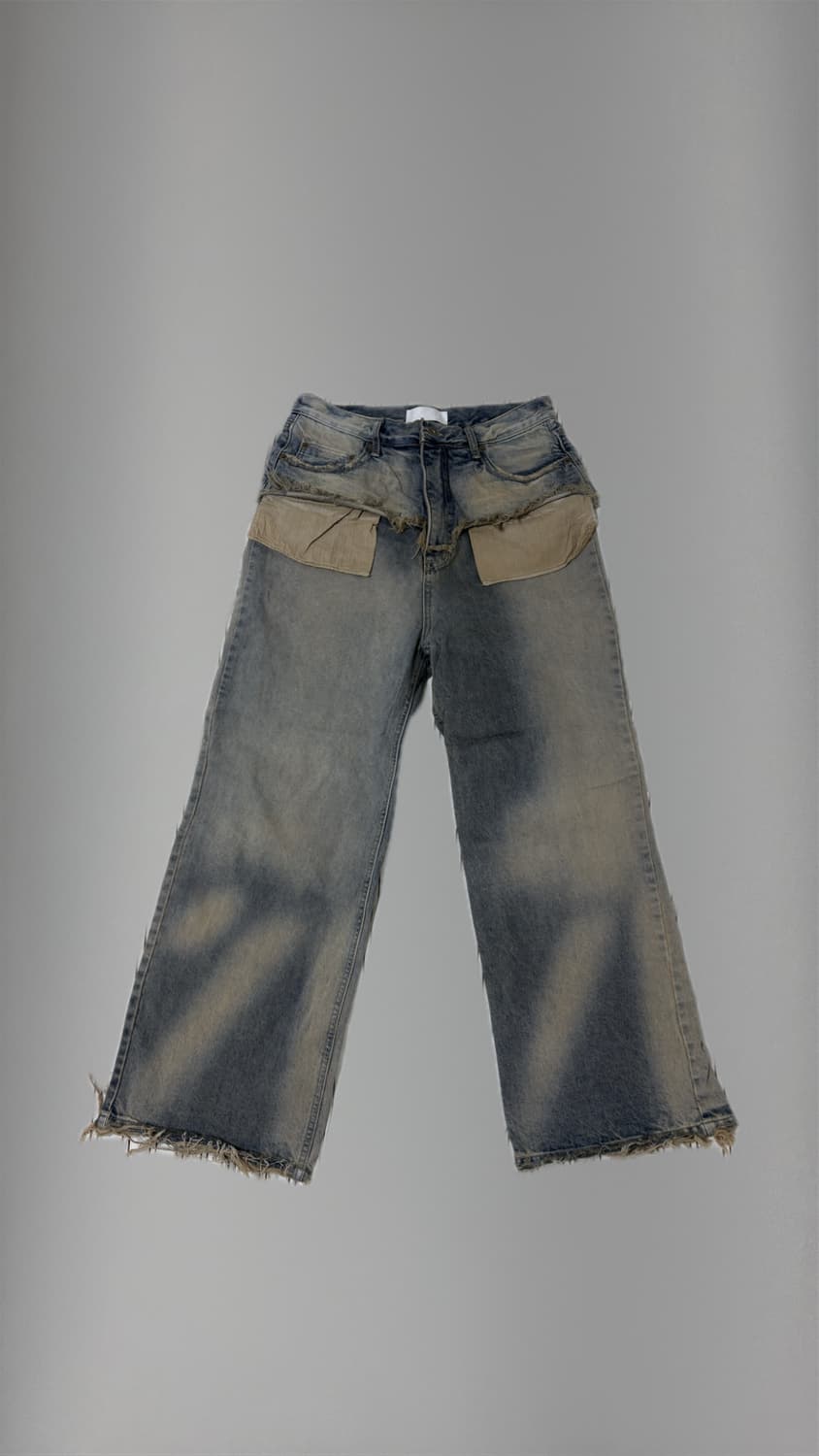 SEO 포켓 레이어드 데님 (2) 상품이미지3