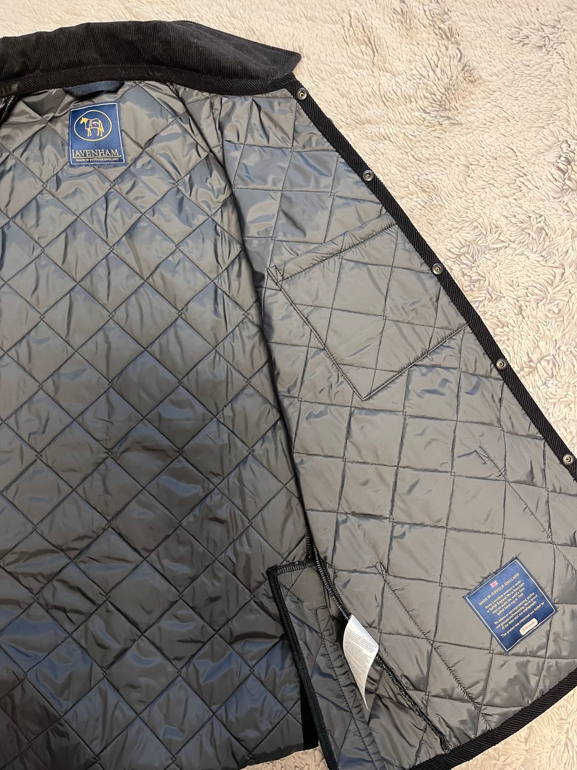 노아 x 레이븐햄 퀼팅 자켓 [M] 상품이미지4