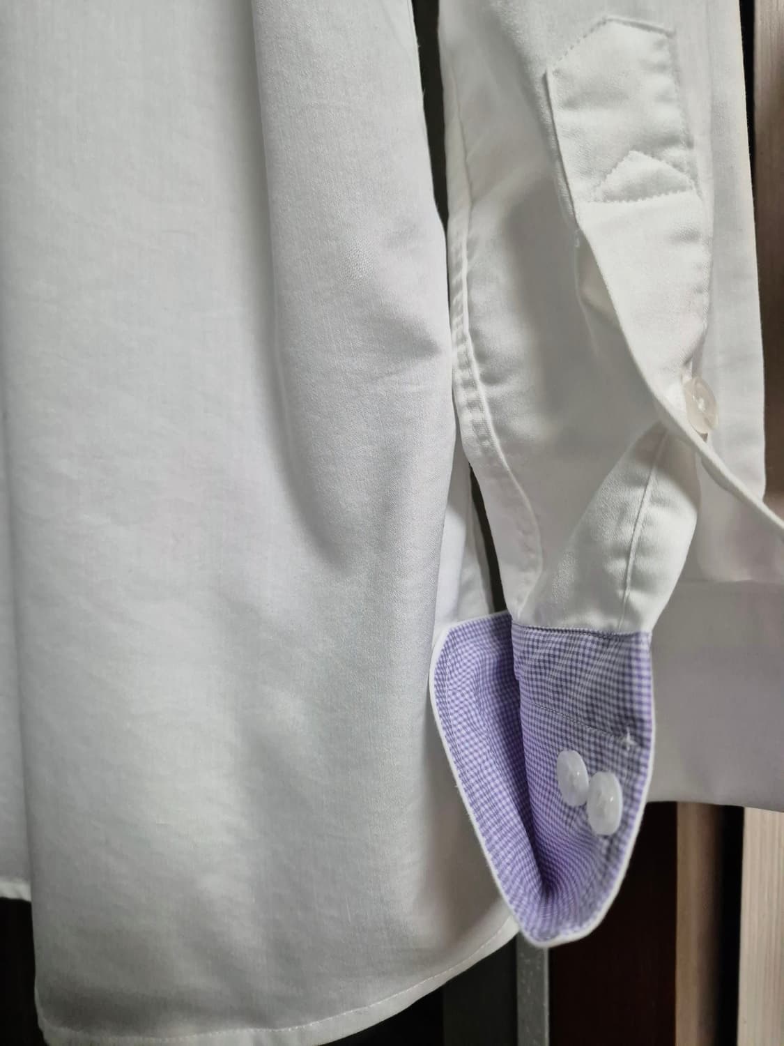 화이트 셔츠 2벌 일괄 상품이미지4