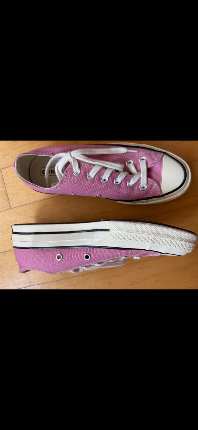 컨버스 척테일러 70 로우 핑크 상품이미지3