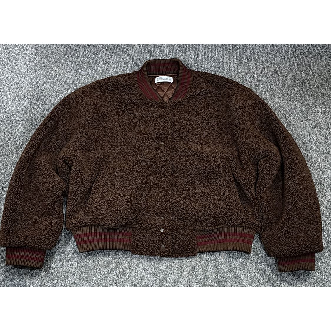 파르디멘토 플리스 뽀글이 스타디움 자켓 F 상품이미지1