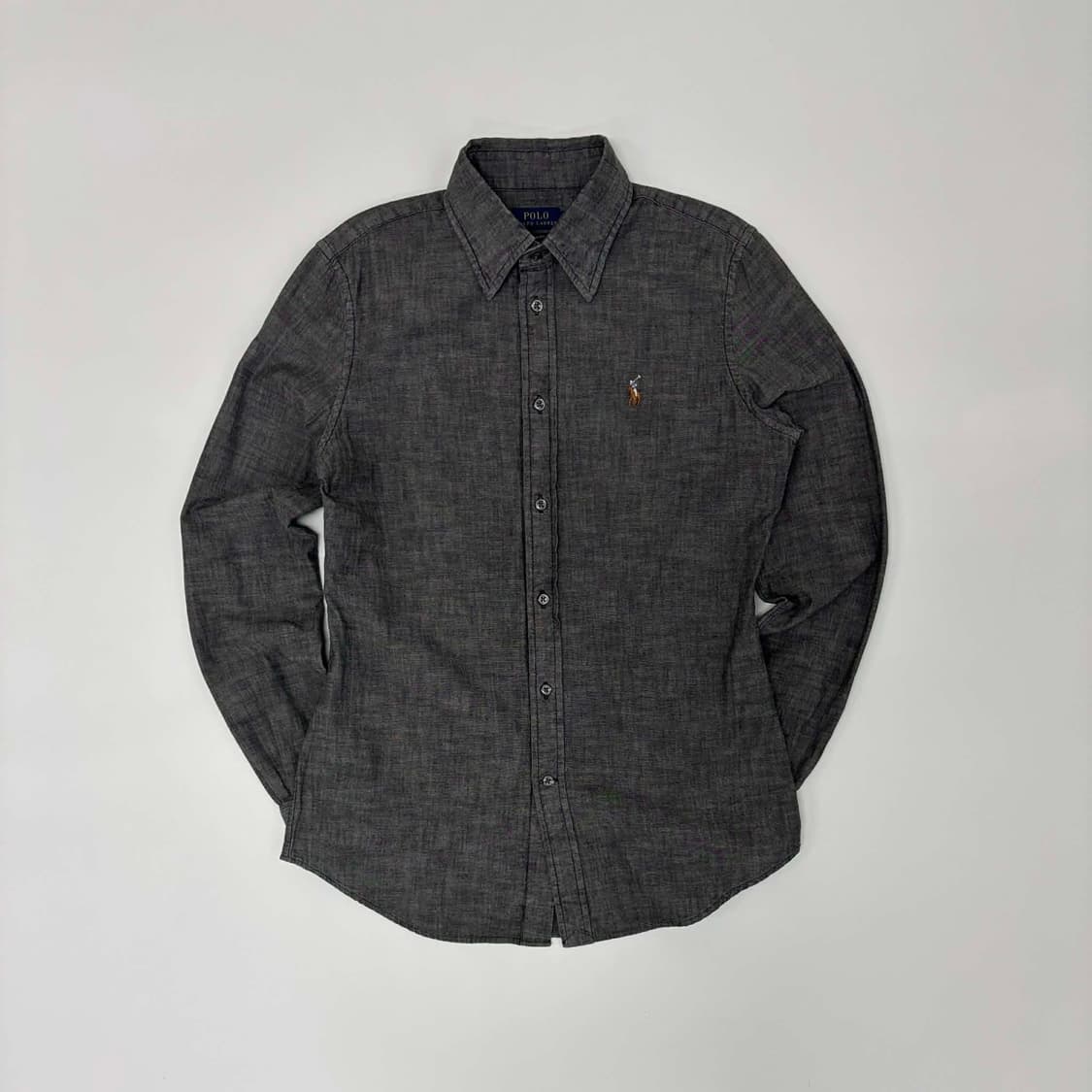 폴로 랄프로렌 그레이 슬림핏 걸즈 셔츠(6) 상품이미지2