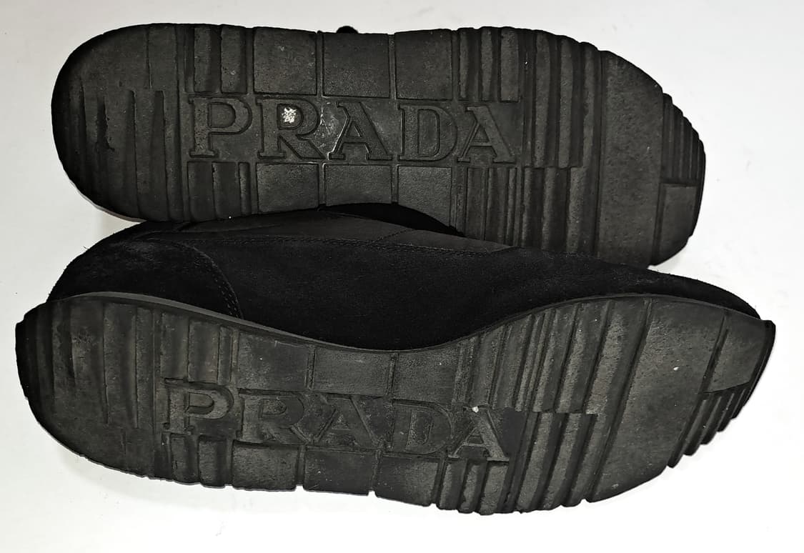PRADA SNEAKERS BLACK SUEDE 270 상품이미지8