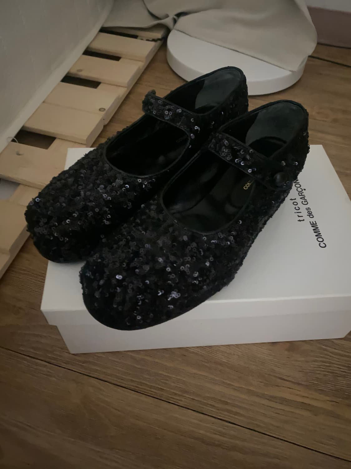 Comme des Garçons Sequined Mary Jane 상품이미지3