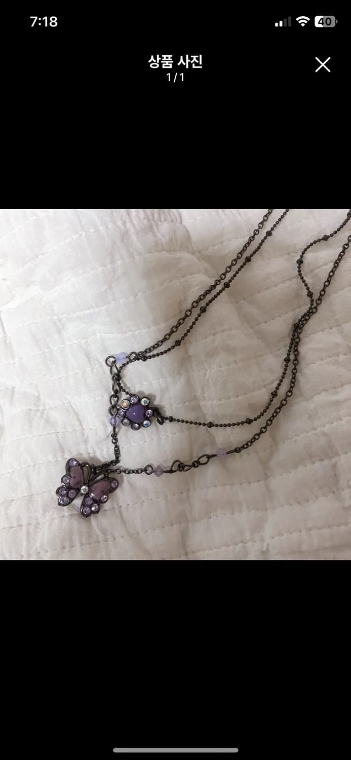 안나수이 빈티지 목걸이 세트 상품이미지1