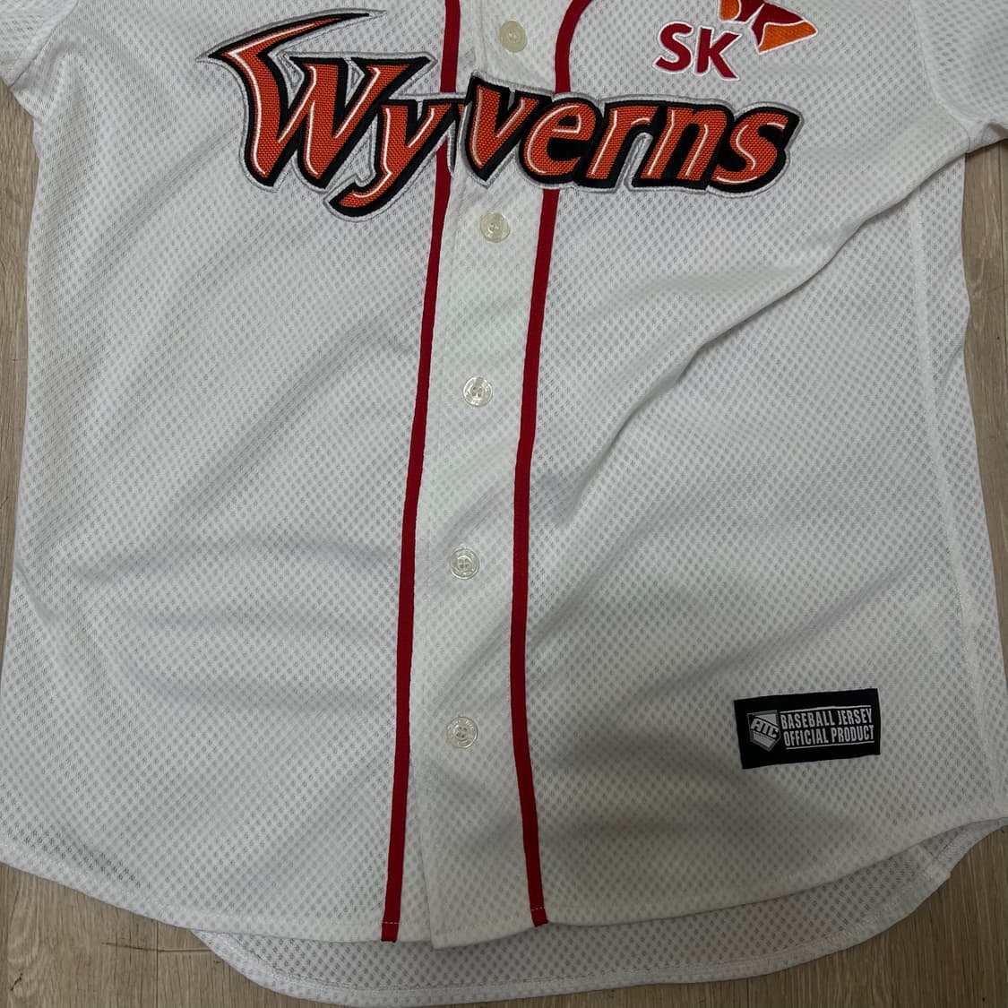 SK와이번스 야구 유니폼 져지 최정 마킹 M/95  상품이미지3