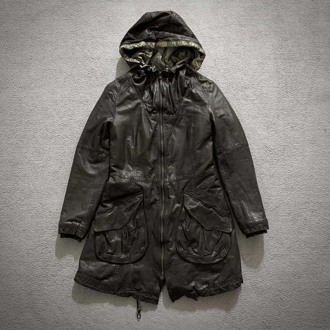 Vintage leather jacket 상품이미지1