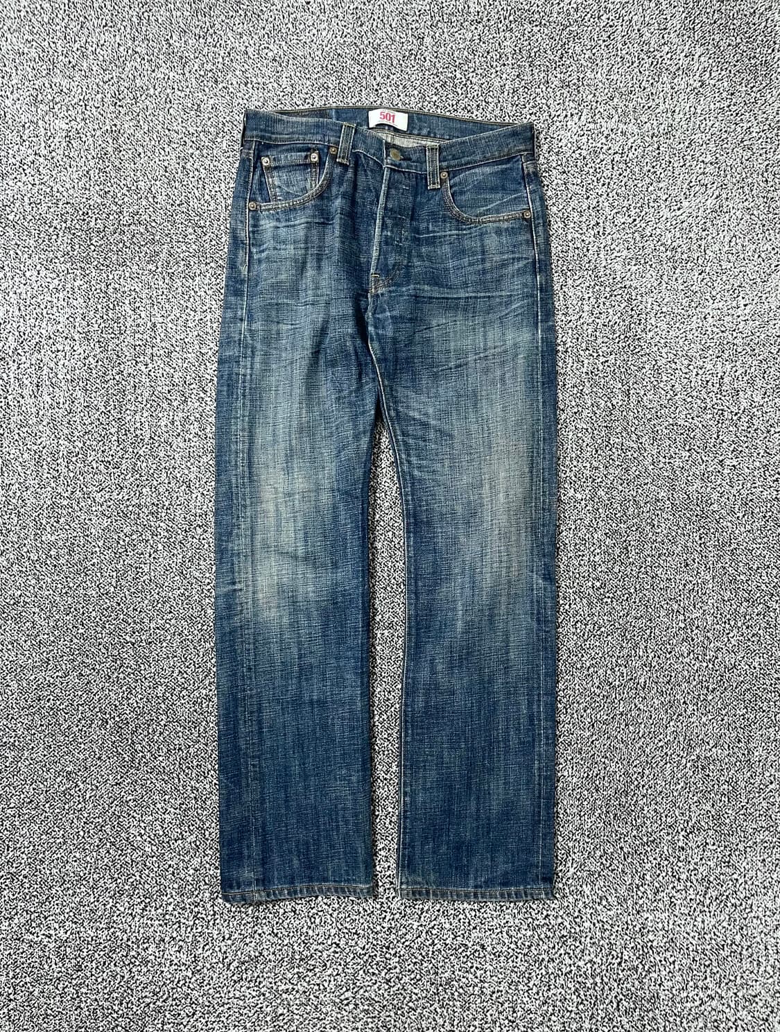 빈티지9. 리바이스 501 오리지널 스트레이트 핏 데님 팬츠 청바지 상품이미지1