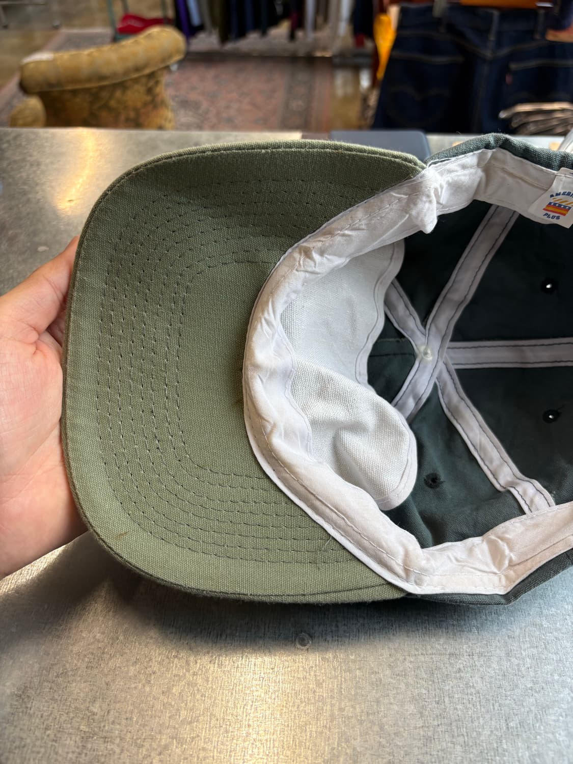 80s 닛산 빈티지 프로모션 투톤 캡 상품이미지5