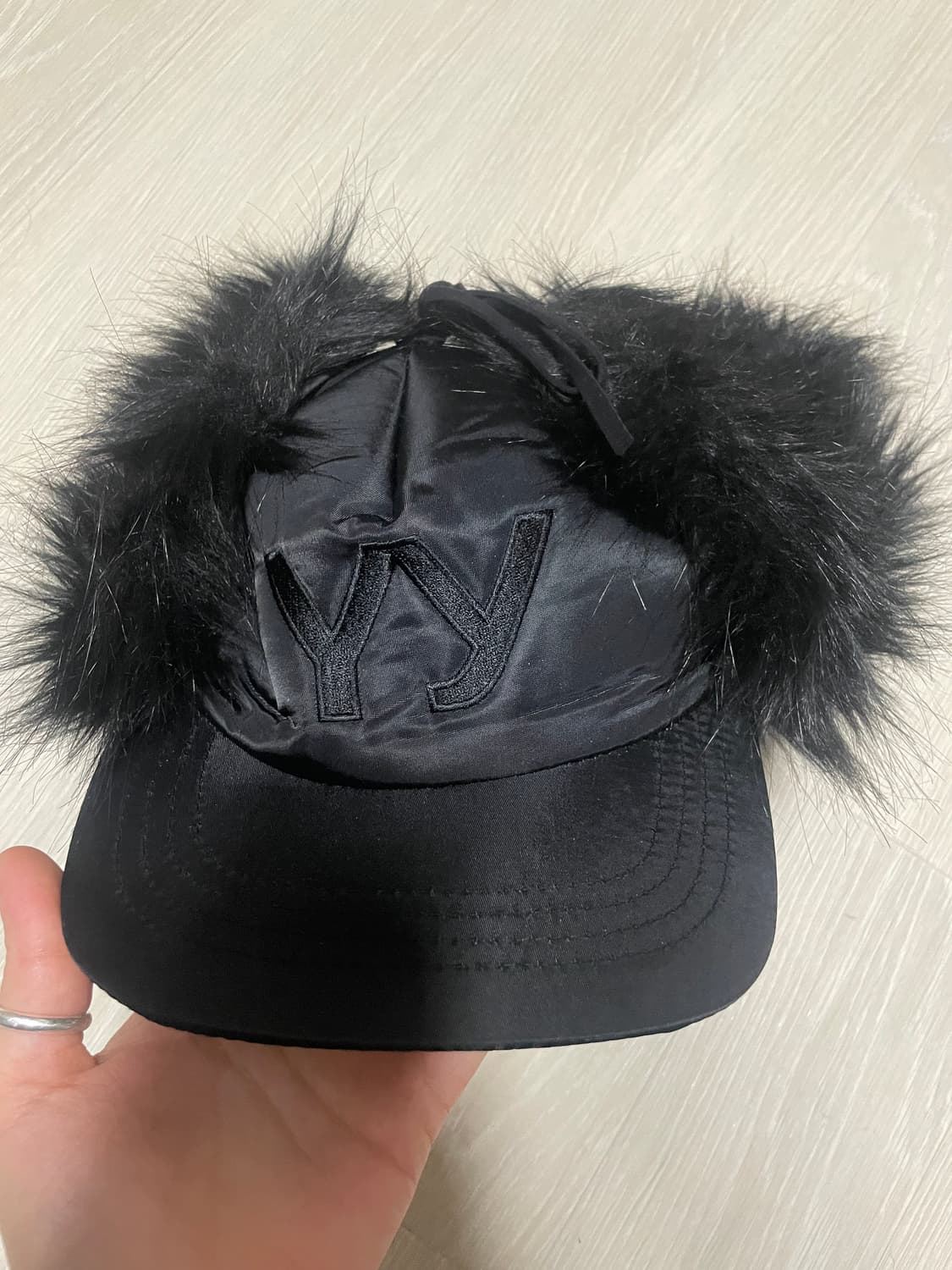 openyy fur ball cap 상품이미지4